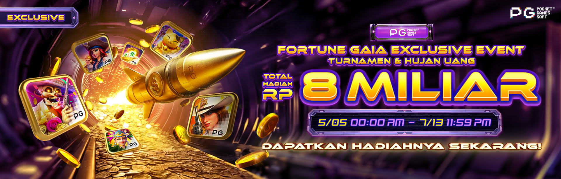 PG SOFT – FORTUNE GAIA EXCLUSIVE EVENT	