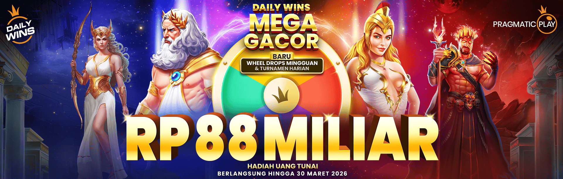 DAILY WINS - MEGA GACOR SEASON 3 LEVEL 4 DAILY TOURNAMENTS	